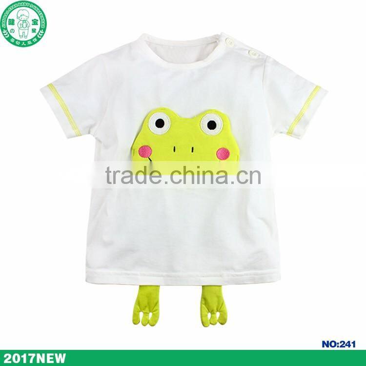 OEM Service Supply Type New Arrival Baby Animal Printing T-shirt baby boy clothes