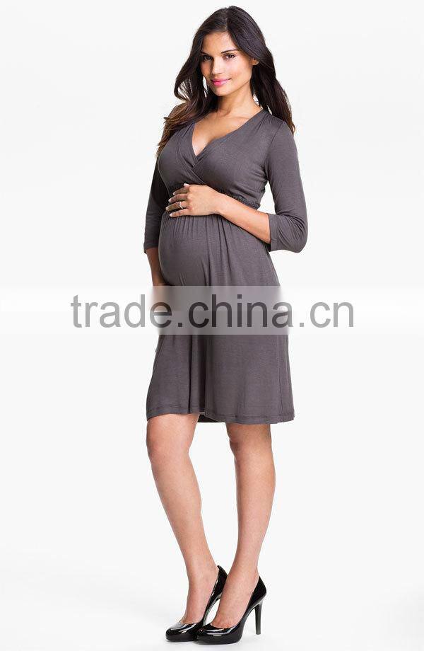 Rayon Short Sexy Maternity Clothes E3122