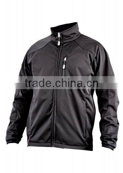 2016 wholesale black men softshell jacket