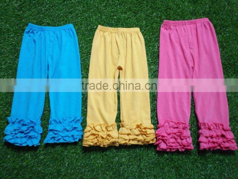 best popular blue orange and hot pink pant for baby clothing