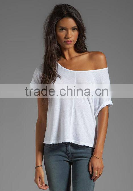 off the shoulder plus size tops