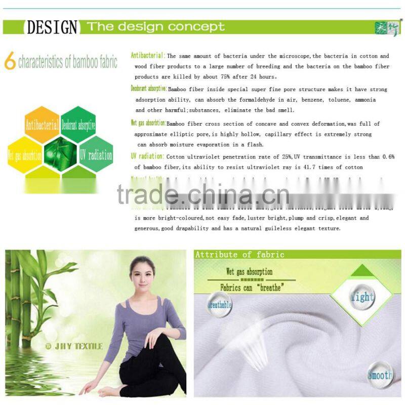 New product fabric bamboo spandex knitted single jersey fabric
