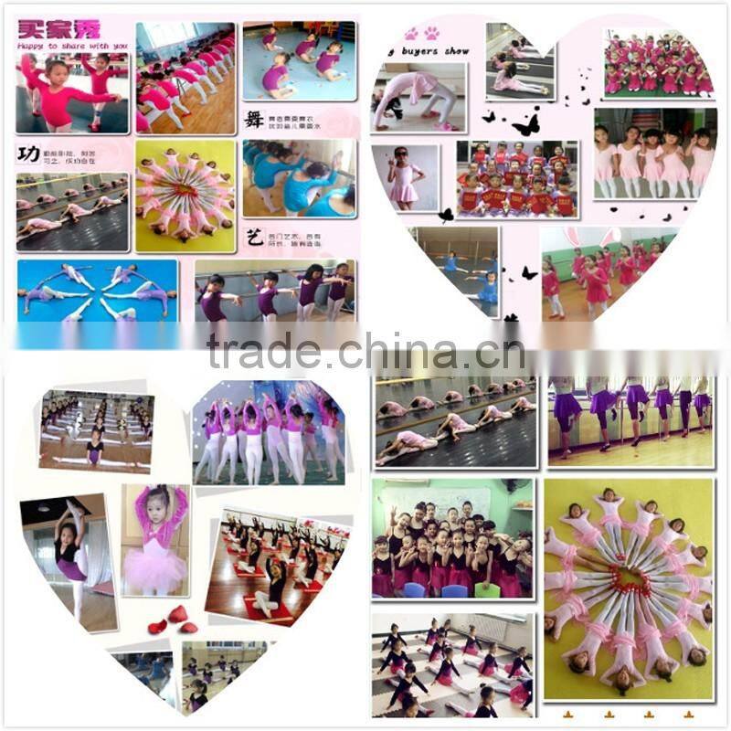 2016 OEM Girls Kids Black Ballet Leotard, Children Ballet Leotard,Child Dance Leotard