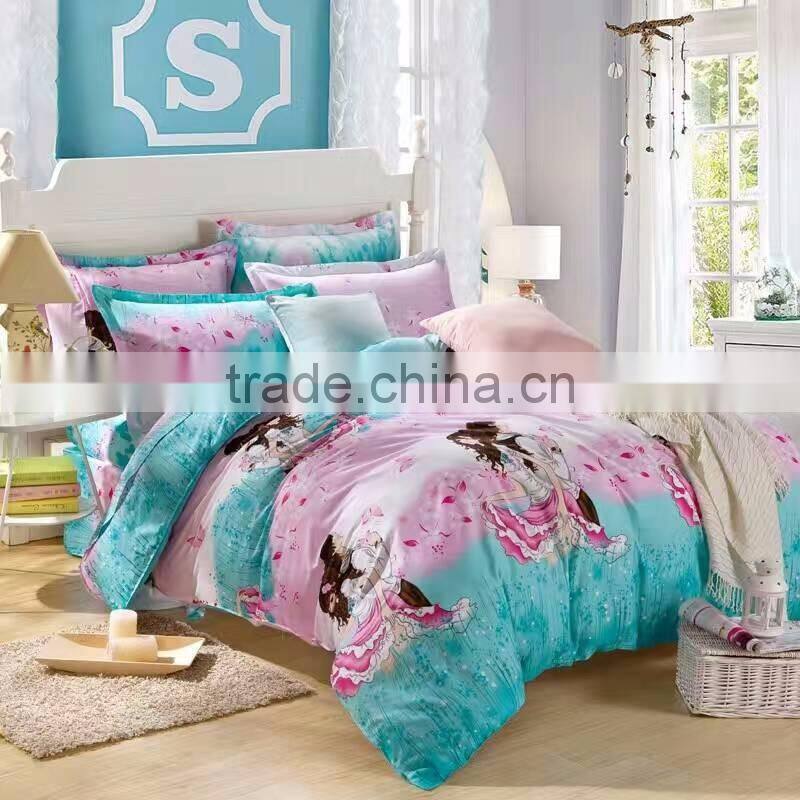 New design reactive printing wholesale conforter bedding set christmas cot bedding set