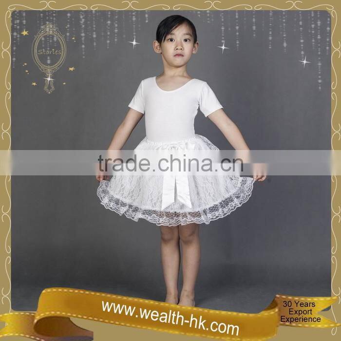 Lovely White Lace Ballerina Tutu Skirt Party Dress