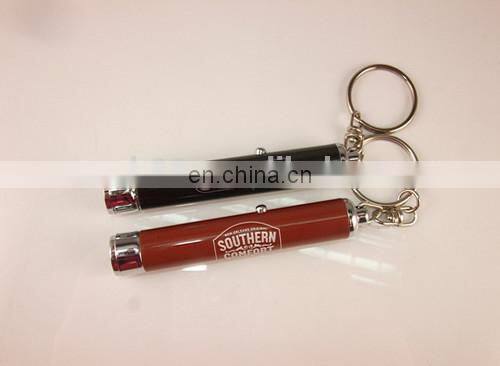 new items projector keychain led flashlight torch