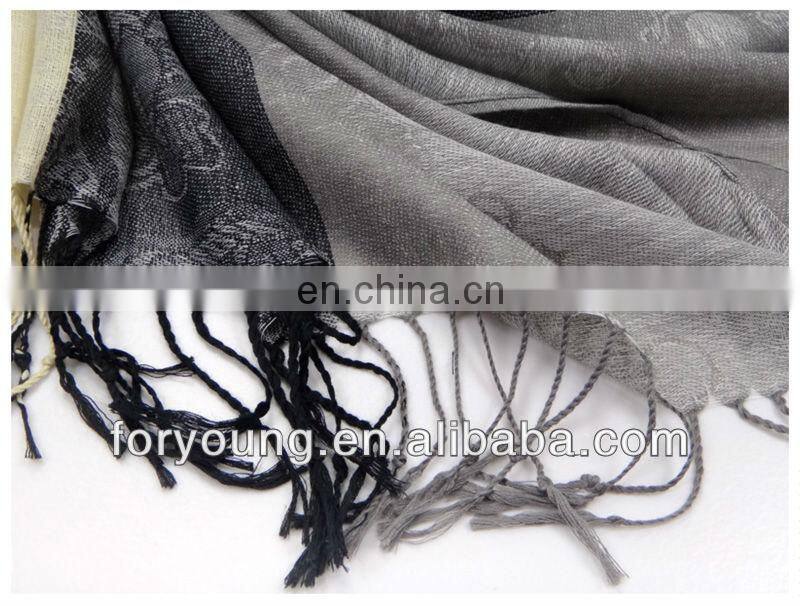 paisley jacquard scarf