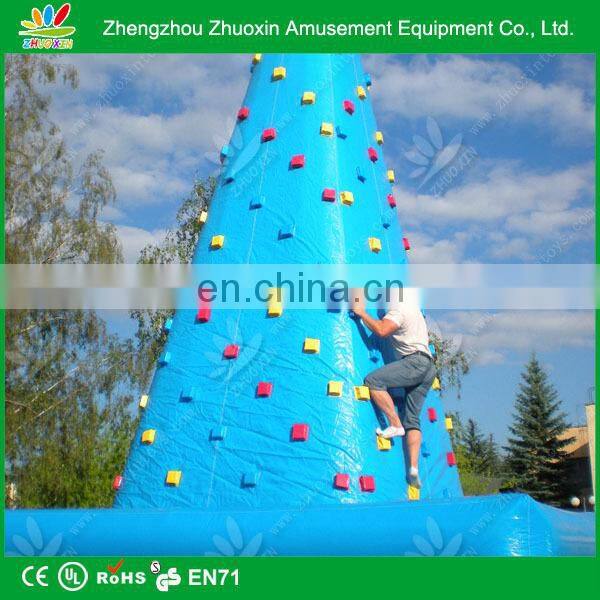 Sporting Playground Inflated Mountain Climbing Wall inflatable water rock climbing
