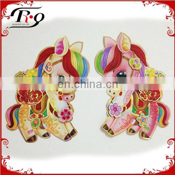spring festival horse pictures Chinese new year favor