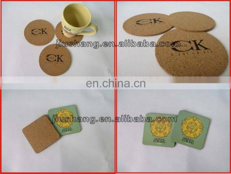 3D custom PVC glass drink coaster with embossed logo for mass selling