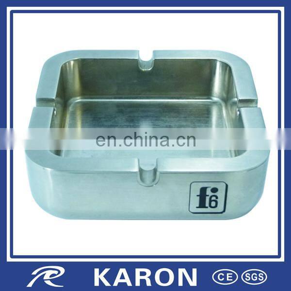 cheap bulk painted custom ashtray in zinc alloy metal