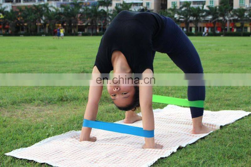 50 60cm Resistance Loop Bands -Latex Exercise loop Bands Set of 4 for Working out or Physical Therapy