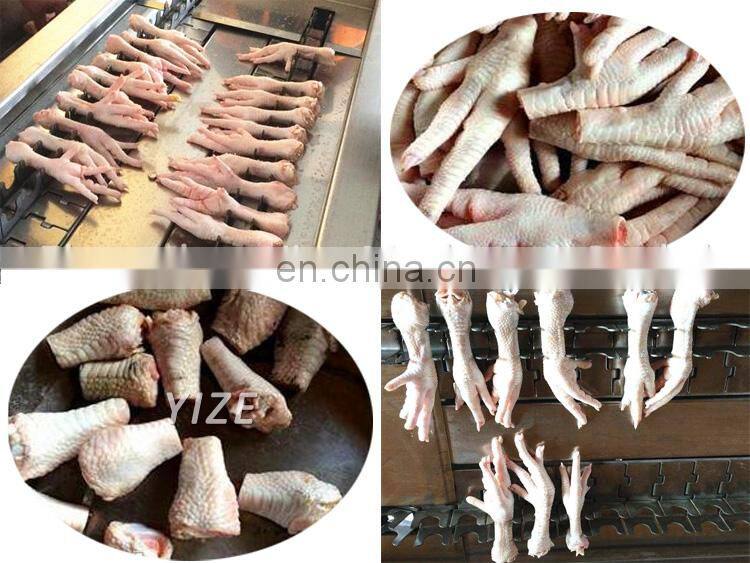 Widely Used Chicken Feet Cleaning Cutting Machine Ducken Claw Cutter for Sale