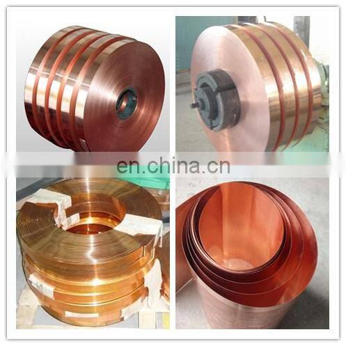 The customized diameter length copper tube coil for air conditioners