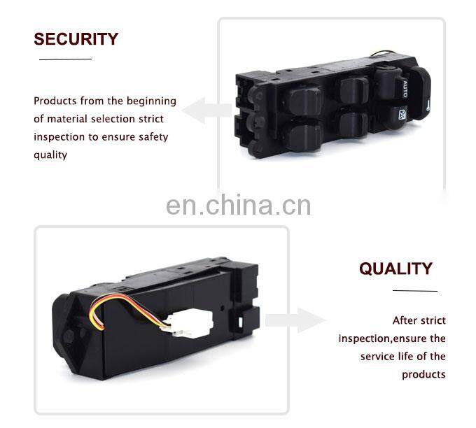 25401-1E400 Left Power Window Switch For Nissan Bluebird 1992-1994