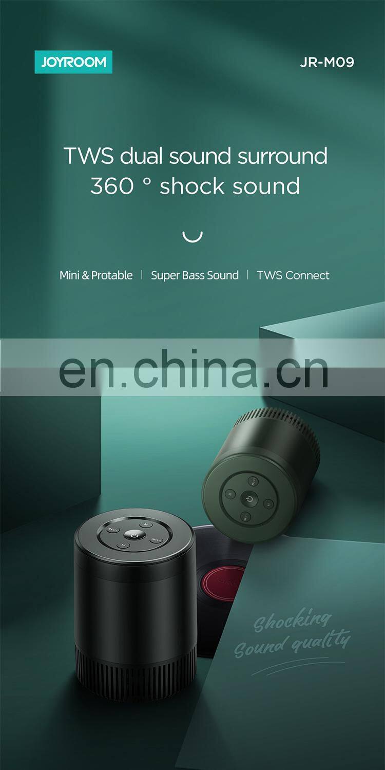 JOYROOM M09 mini speaker Support wireless bt connection TF card