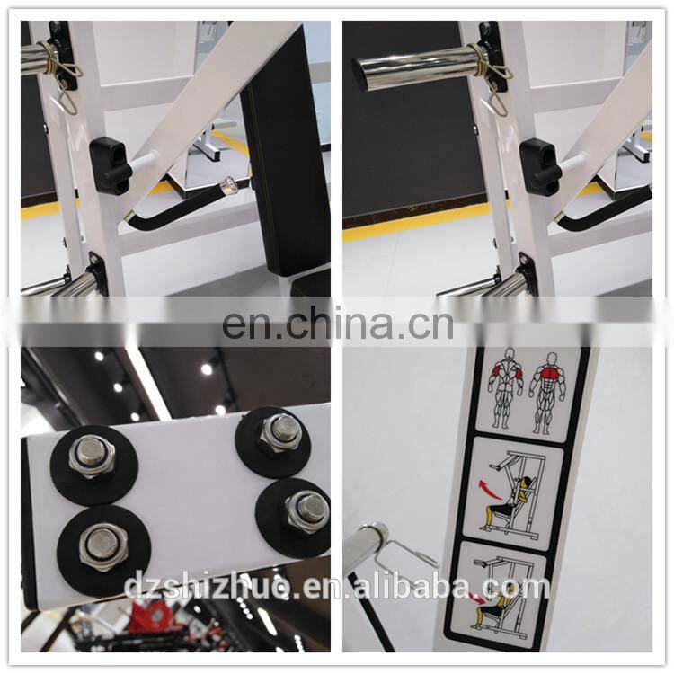 High quality good price hammer strength plate loaded sports fitness gym equipment Wide chest press machine for sale HB07