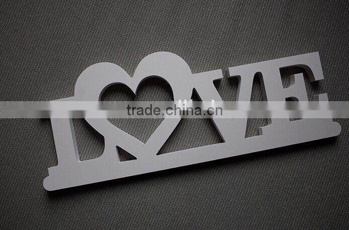 custom cheap price pvc letter words,alphabet love wedding home garden craft art decoration