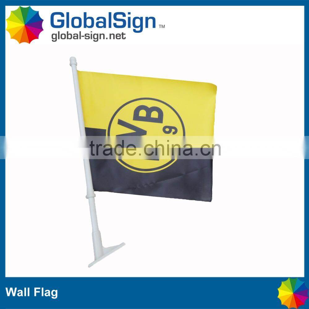 Indoor or Outdoor Wall Mounted Flags for Advertising
