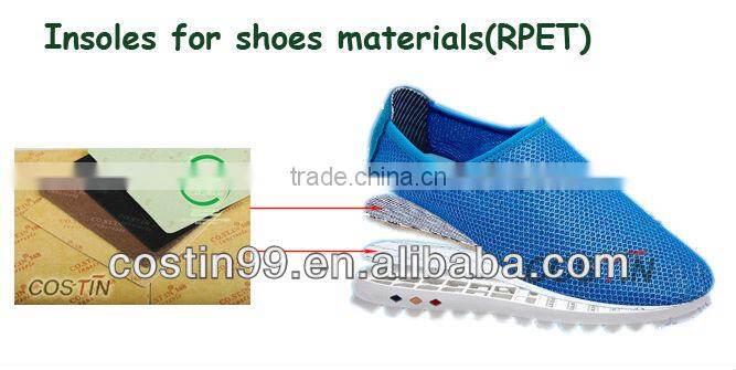 RPET nonwoven shoe material