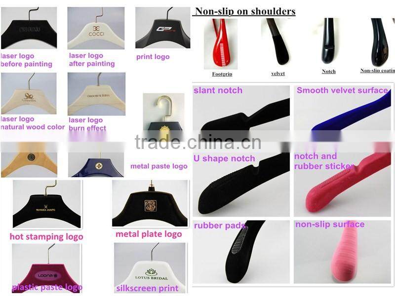 YY0484 high quality sollid plastic hanger clothes hanger pants hanger