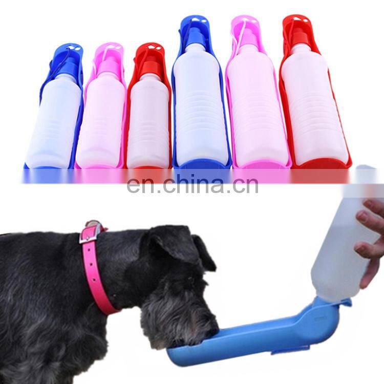 Wholesale Foldable 500ml Dog Water Travel Bottle