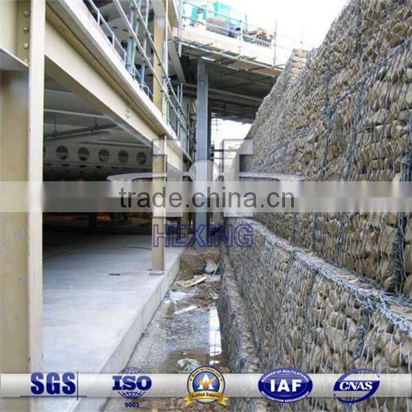 hot dipped galvanized hexagonal stone cage project use