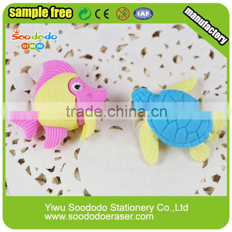 novelty products chinese fish shaped erasers