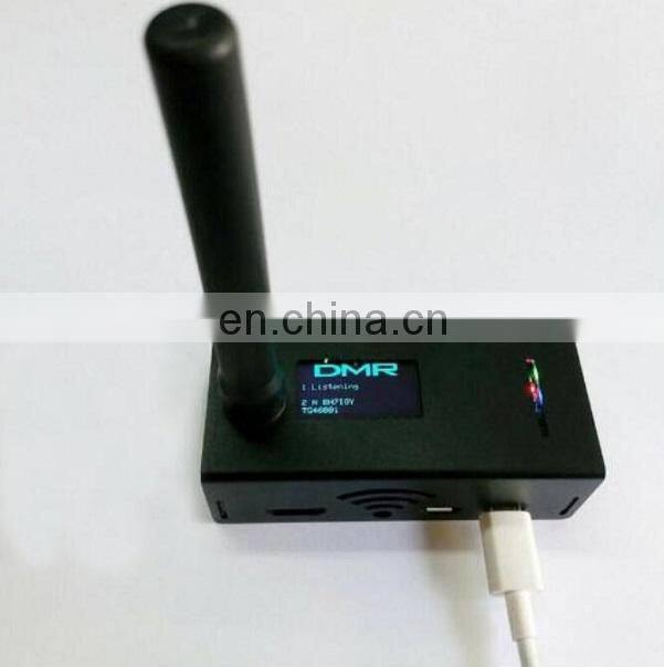 Antenna + Al Case + OLED + MMDVM Hotspot Support P25 DMR YSF for Raspberry pi