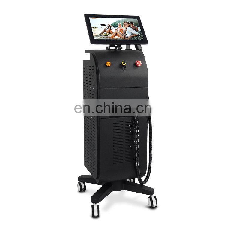 808 Diode Laser Hair Removal Device A-lma 755 808 1064 Mixed 3 wavelengths Suitable for all skin tones OEM/ODM