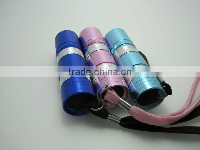 Cheap aluminum mini 9 led torch in Ningbo