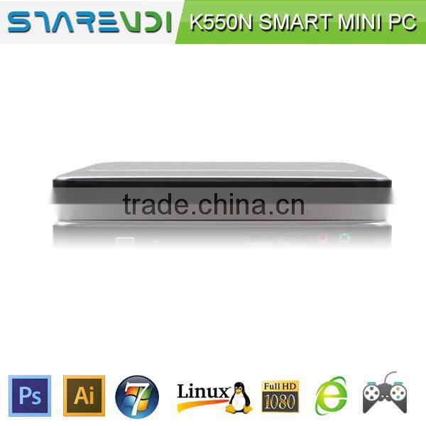 Sharevdi Excellent High end mini pc K550N Intel I5 desktop USB 3.0 SSD/HDD