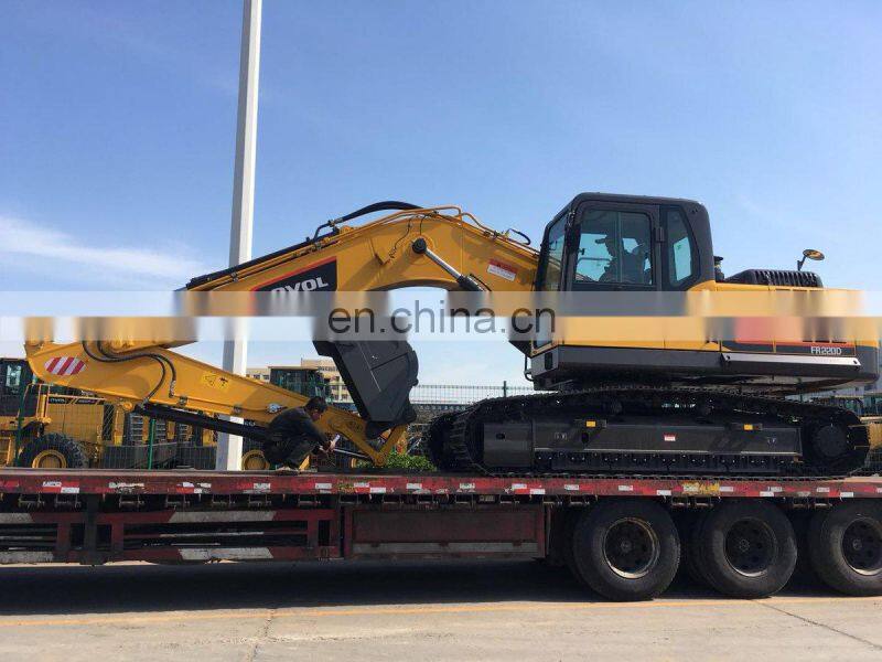 LOVOL 8t hydraulic excavator FR80E with 0.32m3 bucket for sale