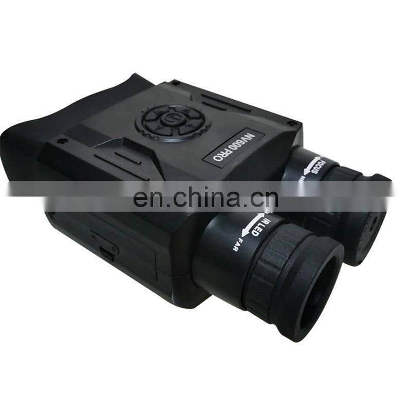 New design NV600 Pro 3.5-inch large screen infrared HD digital 500M hunting night vision binoculars