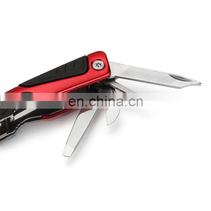 Wilderness Survival Multifunctional Pliers 13 in 1 Multifunctional Stainless Steel Tool Pliers Outdoor Folding Pliers