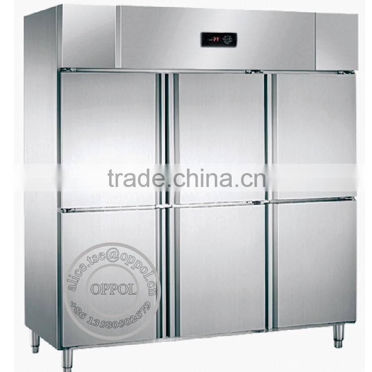 OP-A807 Factory Price Static Cooling Freezer Refrigerated Cabinet