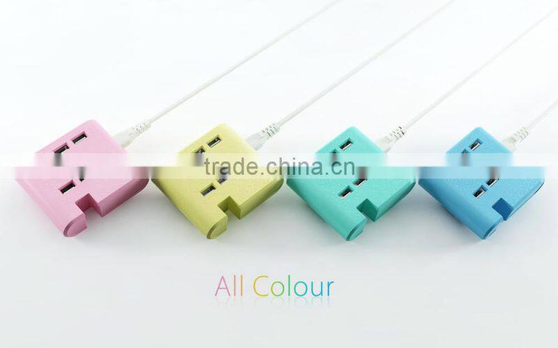 2016 Top Quality Multifunction Usage 6 ports usb wall charger mobile phone accessories