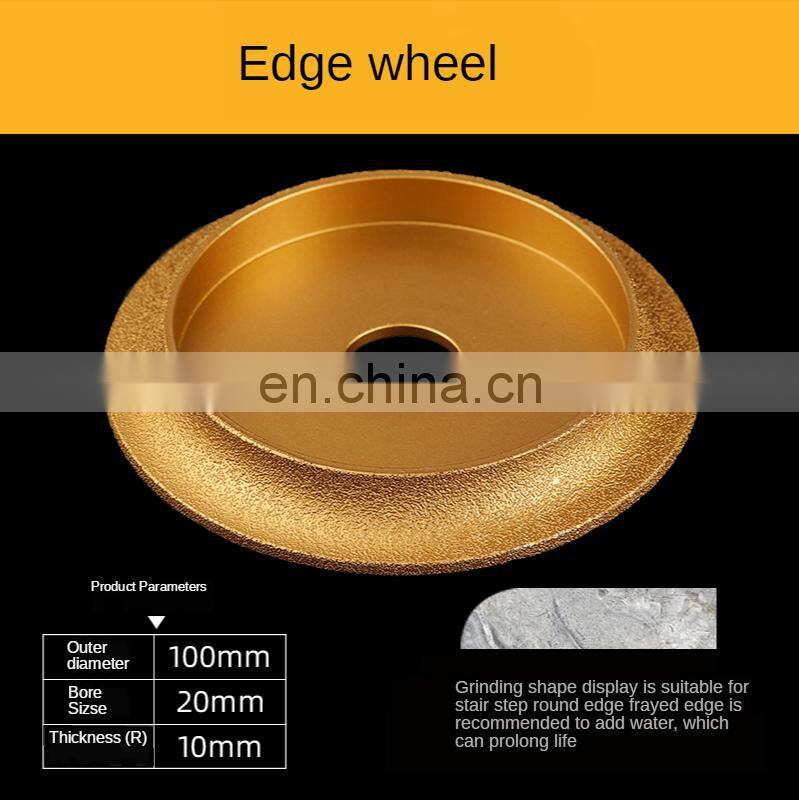 For Wandeli qx-zd-1200 tile cutting machine ceramic tile bevel round edge grinding wheel slotting saw blade