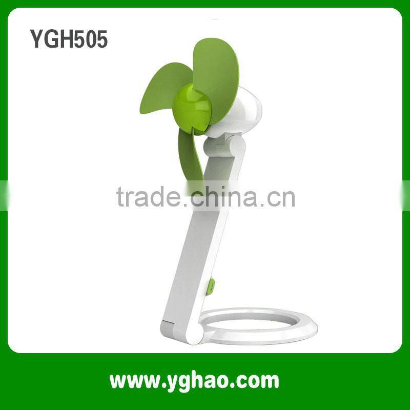 YGH521 Plastic Material and Battery Power Source Kids Mini Table Fan