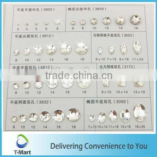 wedding dresses decoration chaton rhinestone beads wholesale