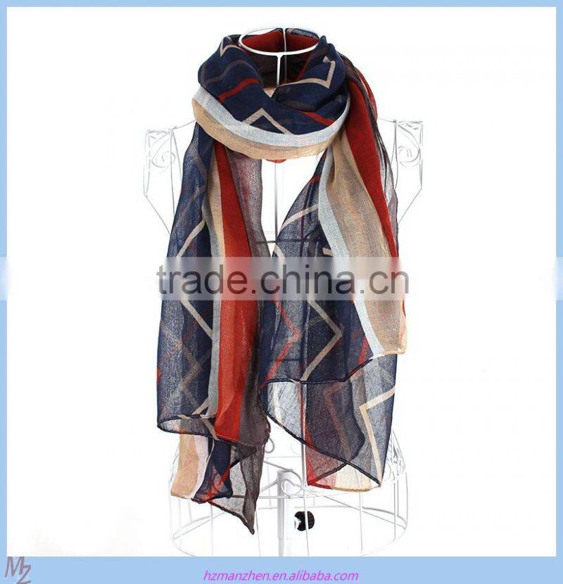 2015 fashion spring scarf polyester scarf