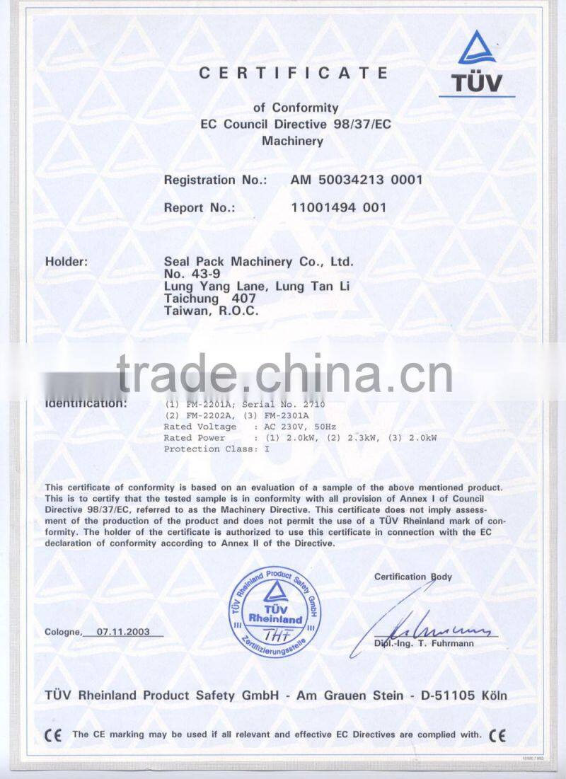 Automatic sealing machine for disposable Plastic Cup