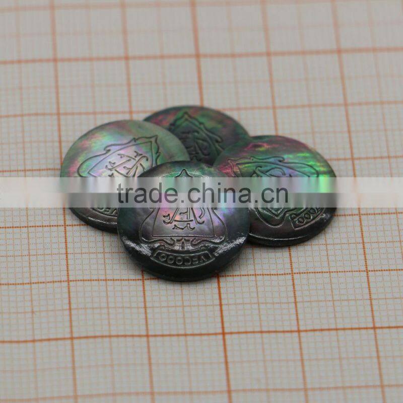 black pearl lip sea shell,raw mother of pearl shells with laser engraved logo
