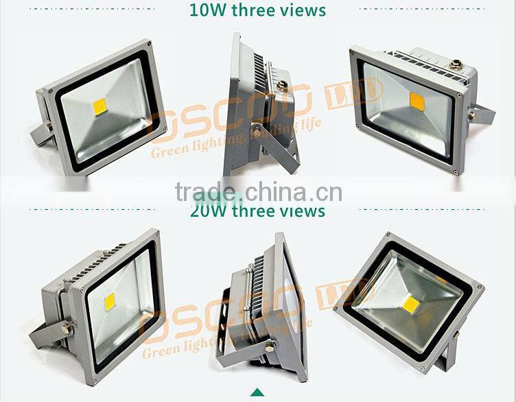 White Cover Outdoor 30W RGB LED Floodlight