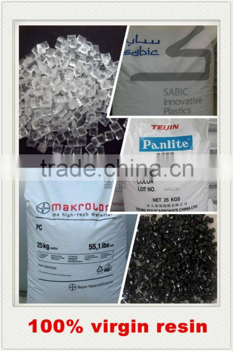 Green polycarbonate sheet for factory awning