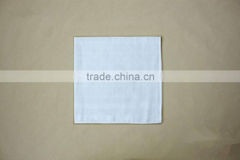 White Lovely Cotton Handkerchief