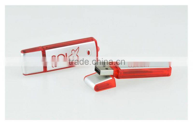 Classical aluminum usb stick 128gb with custom logo