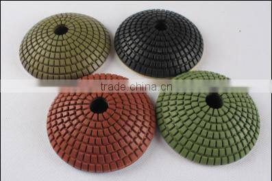 Full Convex wet polishing pad