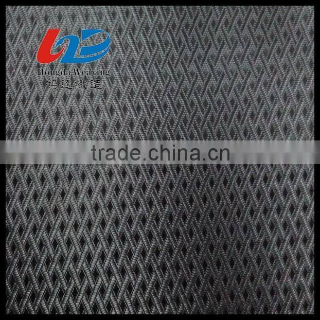 Polyester Dobby Diamond Weave Oxford Fabric With PU/PVC Coating For Bags/Luggages/Shoes/Tent Using