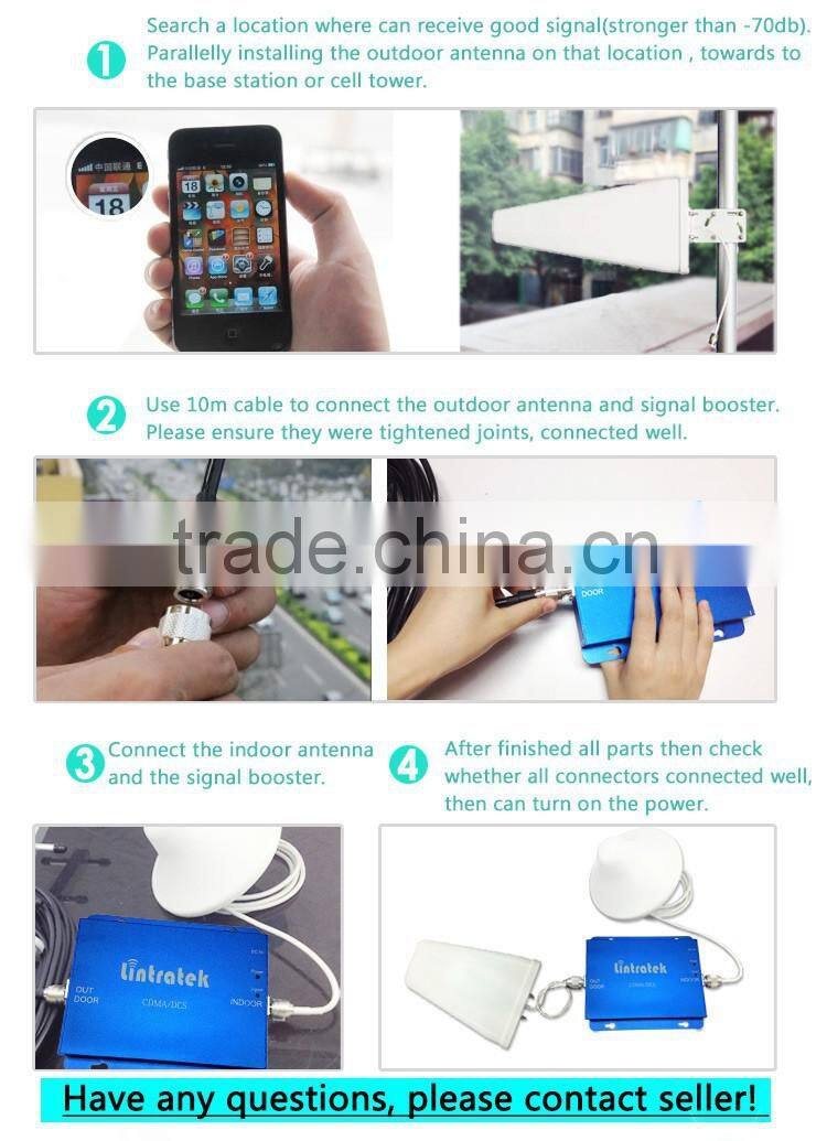 LINTRATEK Brand phone signal repeater,AWS mobile signal repeater,1700/2100mhz signal amplifier